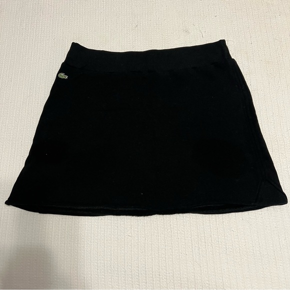 Lacoste Women's Classic Black Mini Skirt - Picture 1 of 4